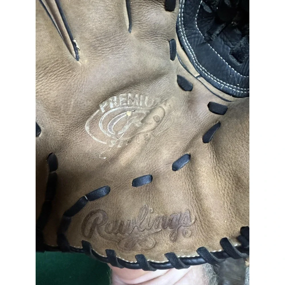 Rawlings Premium Mark Of A Pro 12.5 LHT Brown Basket-Web Adult Baseball Glove